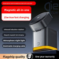Qi2 Certified Five-in-One Magnetic Wireless Charger Stand for Phones and Watches