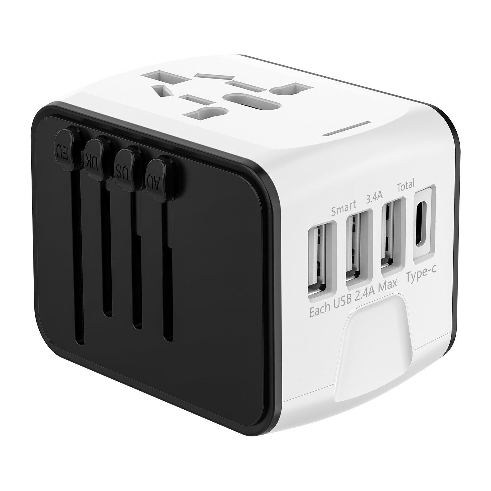 Universal Travel Adapter with USB Type-C Ports