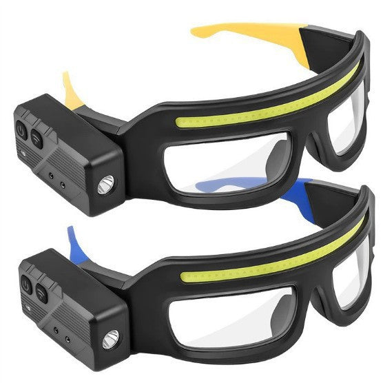 LED Headlamp Glasses with Motion Sensor