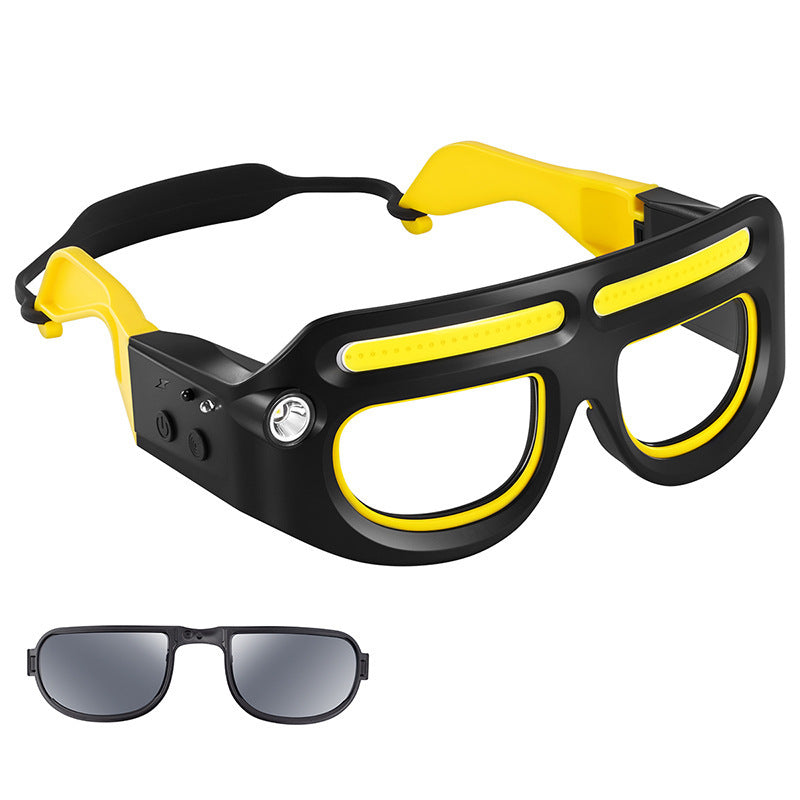 LED Headlamp Glasses with Motion Sensor